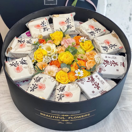 鲜花月饼：圆满  20枚月饼